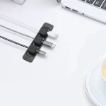 Fantastic Quality Charger Cables Management Organizer Holder Silicone Cable Clips For Charging Cable