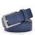 Import Fashion Accessories Trends Jeans Belt Men Cowskin Blue Dress With Belt Accessories For Men Trouser Waistband Silver Metal Belt from China