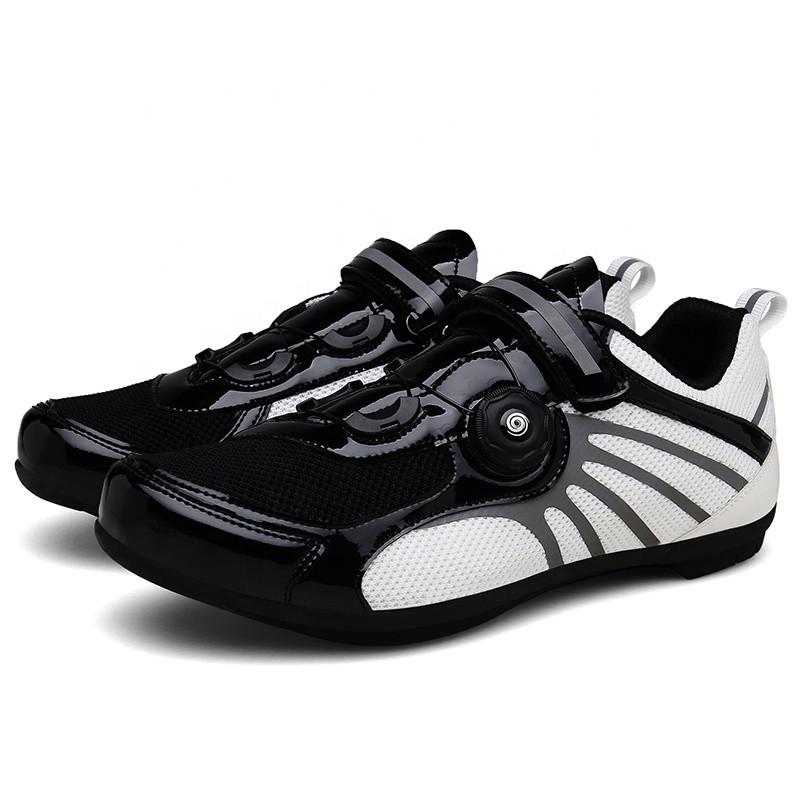 Fashion and newest Road Cycling Shoes Lock Pedal Bike Shoes Cleated Bicycle Ciclismo Shoes