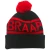 Import Fashion cheap custom factory made knitted beanie winter hats with pom poms from China