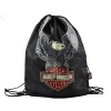 Fashion Cheap Polyester Backpack Promotional Sport Drawstring Bag