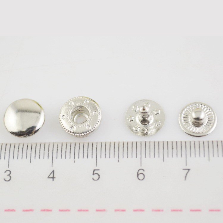 Fashion design garment button types for clothing