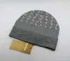 Fashion Designer Stripe Soft Cotton Warm Winter Unisex Knit Beanie Hat