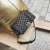 Import Fashion Trendy design black branded messenger bag ladies bags handbag crossbody bag from China