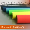 Fashionable Colored Black/Yellow/Orange/Red Reflective Fabric for clothes by rolls