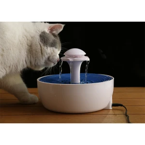 Filtered Water for Dogs and Cats , Convenient Electronic Automatic Pet Drinking Fountain Pet Bowls &amp; Feeders Eco-friendly Charge