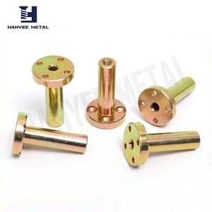 Fine appearance factory supply brass guide bushing lock ring nut