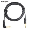 Flanger Guitar-Electric Guitar Bass Amplifier Amp Cable Black Right-Angle Wire Cable Audio Adapter Stringed Instruments Parts