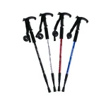 foldable trekking pole nordic stick , walking stick , telescopic hiking pole