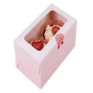 Foldable Window Cake Pastry Boxes Food Packing Boxes/Cake Box Packaging