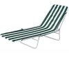 Folding beach lounge / sun lounge