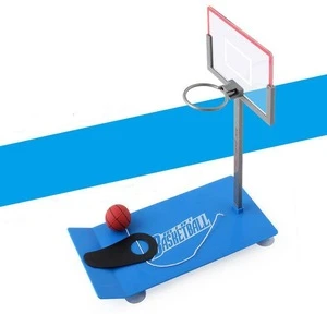 Folding Mini Basketball Machine Office Pressure Relief Toy Desktop Basketball