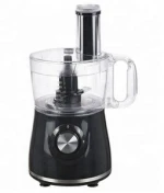 food processor multi function food processor 600W motor 2 speeds and Pulse 1200ml plastic bowl