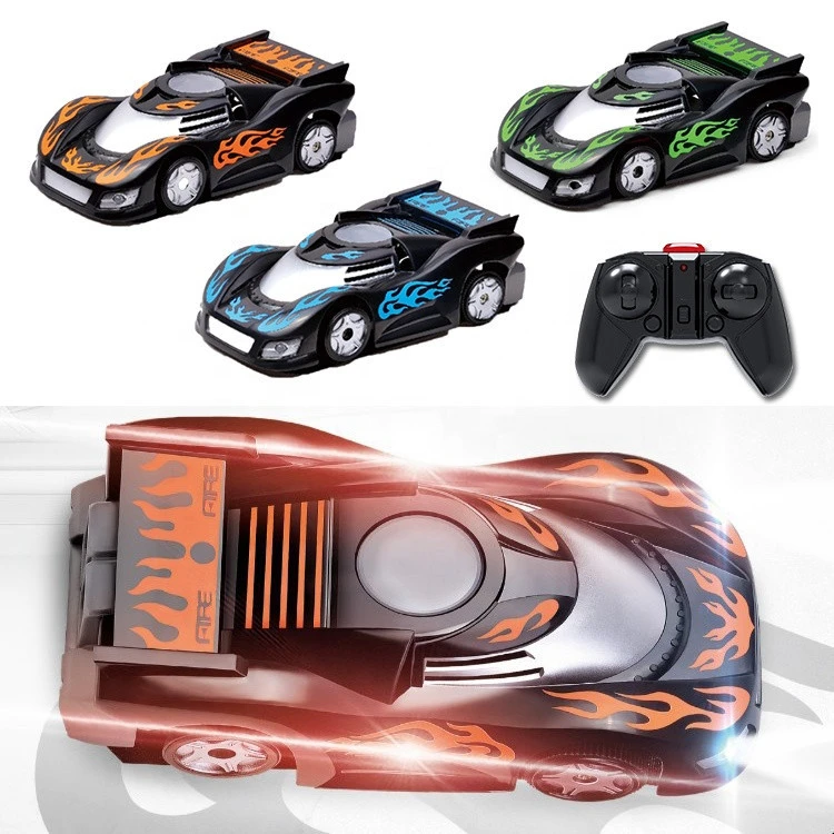 For Kids Mini Electric Infrared Stunt Racing Radio Remote Control Wall Climbing RC Car Toys