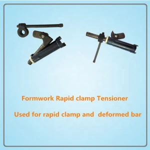 Formwork rapid clamp tensioner