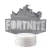 Import Fortnite Game Logo 3D LED Lamp Light RGB Changeable Mood Lamp 7 Colors Light Base Cool Night Light for Birthday Holiday Gift from China