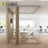 foshan factory price of aluminium dividers wood office partition