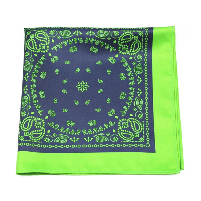 FOUR DESIGNS IN ONE HANDKERCHIEF silk pocket square with cufflink floral pattern pocket square dots hanky DPS5362A