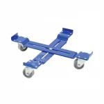 four wheel oil drum dolly cart