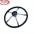 Import Foyo New Arrival Hot Sell Marine parts boat accessories 15.5" Boat 5 Spoke SS Destroyer Steering Wheel Black Foam Grip from China