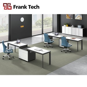 Frank Tech modern office furniture office workstation 2 person aluminum office partion