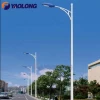free custom foshan highway industrial single arm stainless steel light poles/street light pole price list