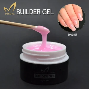 Free Sample Best price long lasting no pain pink nude Gel Nails Builder LED UV gel Builder gel