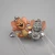 Import Free Shipping 5pcs/set 3D Doll tom and jerry Keychain key chains Mouse kitty Action Figures jewelry pendent charm from China