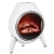 Import freestanding decor flame oval stove style fire place heater electric fireplace from China