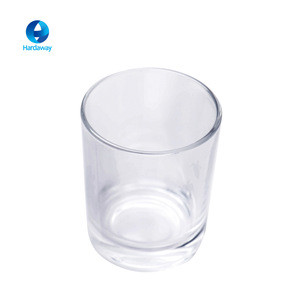 Buy Frosted Modern Luxury Empty Mini Custom Glass Jar Candle Holder ...