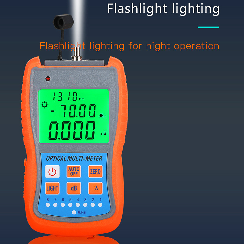 Cable Tester Optical Power Meter OPM Optical Tools Fibre Optic Lights