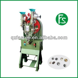 Full automatic button riveting machines green color model no. 727F good quality
