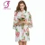 Import FUNG 3026 Floral Polyester Satin Robe Bridal Other Sleepwear from China