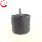 Furniture adjustable plastic sofa leg for bed and table
