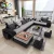 Import Furniture Factory Provided Living Room Sofas/Fabric Sofa Set 7 Seater Living Room Furniture CEFS001 from China