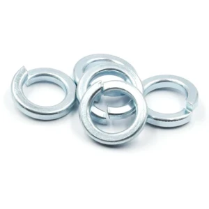 Galvanized steel washer M6 M8 8.8 grade high strength steel spring washer black stainless steel gasket