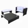Garden Luxury 3 Seater Sofa With Single Seat Sofa Set