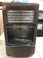 gas&electric heater 2KW with with SS BBQ grill