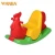 Import Gift PP animal plastic kid baby walker swing rocking horse indoor balance horse toys from China