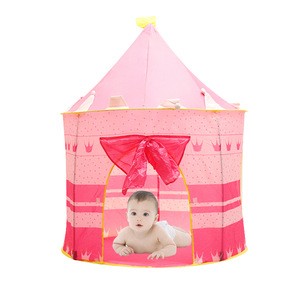 Girls Play Tent Toys Large Indoor and Outdoor Hexagon Princess Castle Fairy Playhouse (Pink)