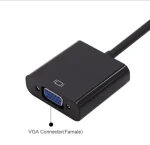 Gold Plated 1080P DP Displayport Male To Vga 15pin Female Converter Adapter Cable