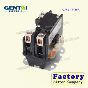Good Quality 2P 40A CJX9 Air Conditioner AC Contactor