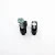 Import good quality black color Enhanced stronger 8mm plastic wall coaxial electric cable nail clips from China