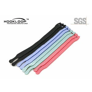 Good Quality Nylon Silicone Back To Back Hook And Loop Cable Tie