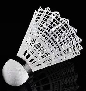 Good Quality yellow and white Nylon Shuttlecock For Training in 2020