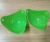 Import Green color non stick FDA silicone egg poacher egg tool from China