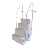 Ground swimming pool accessories inflatable metal frame swimming pool ladder