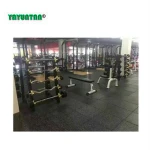 Gym rubber flooring 30mm /gym rubber tiles/gym rubber floor mat