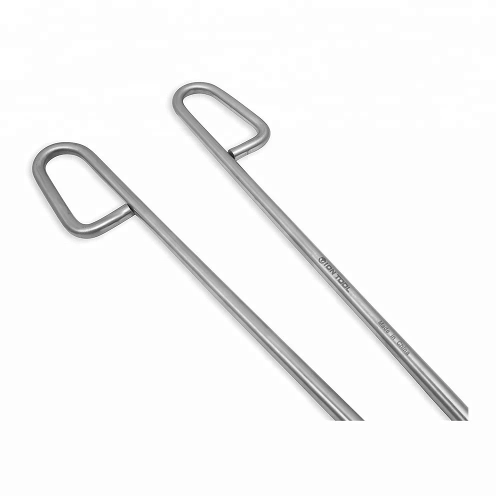 HAIJU LAB Professional Grade Stainless Steel 18&quot; Crucible Tongs Length 450mm