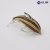 Import Handmade color Glass Ornament of dolphin shape with amber strip from China
